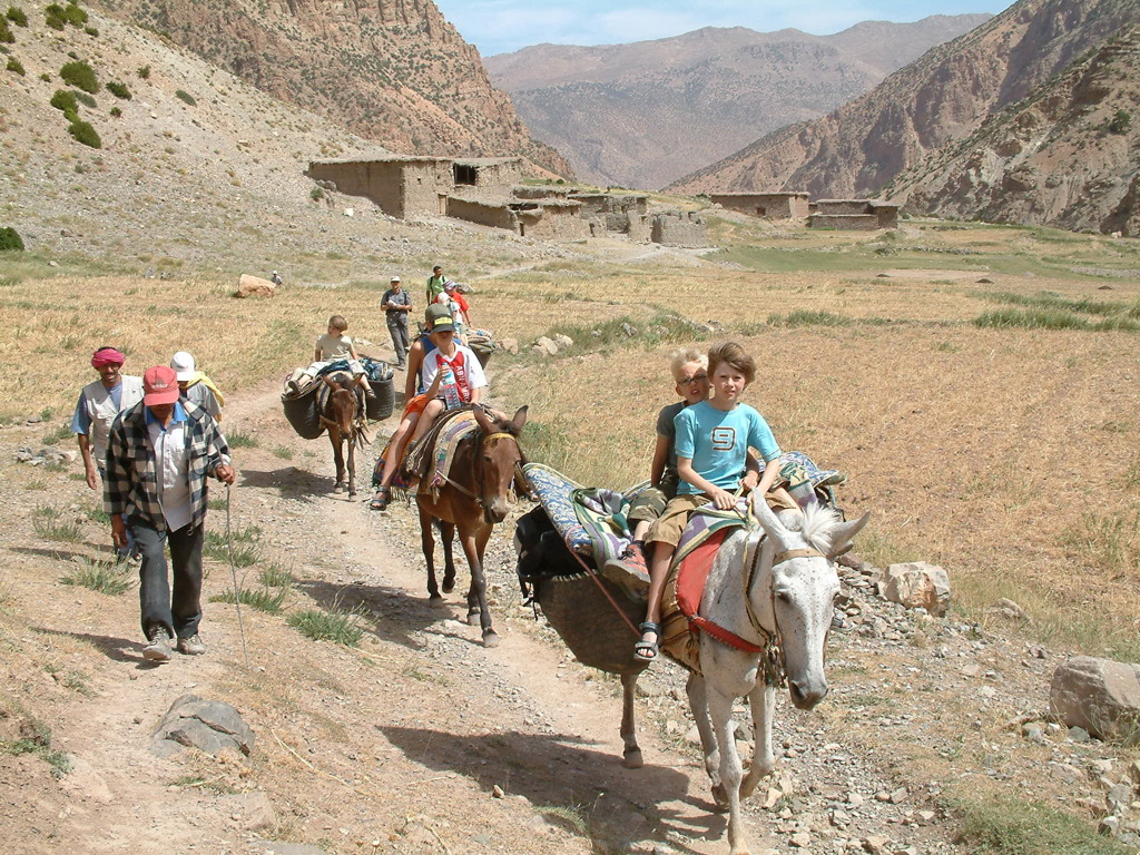 familiereis Marokko ezel