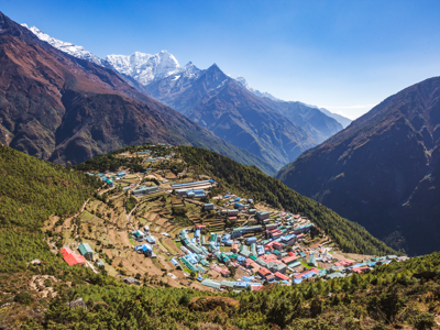 Route Nepal Everest Base Camp, 24 dagen - Dag 18