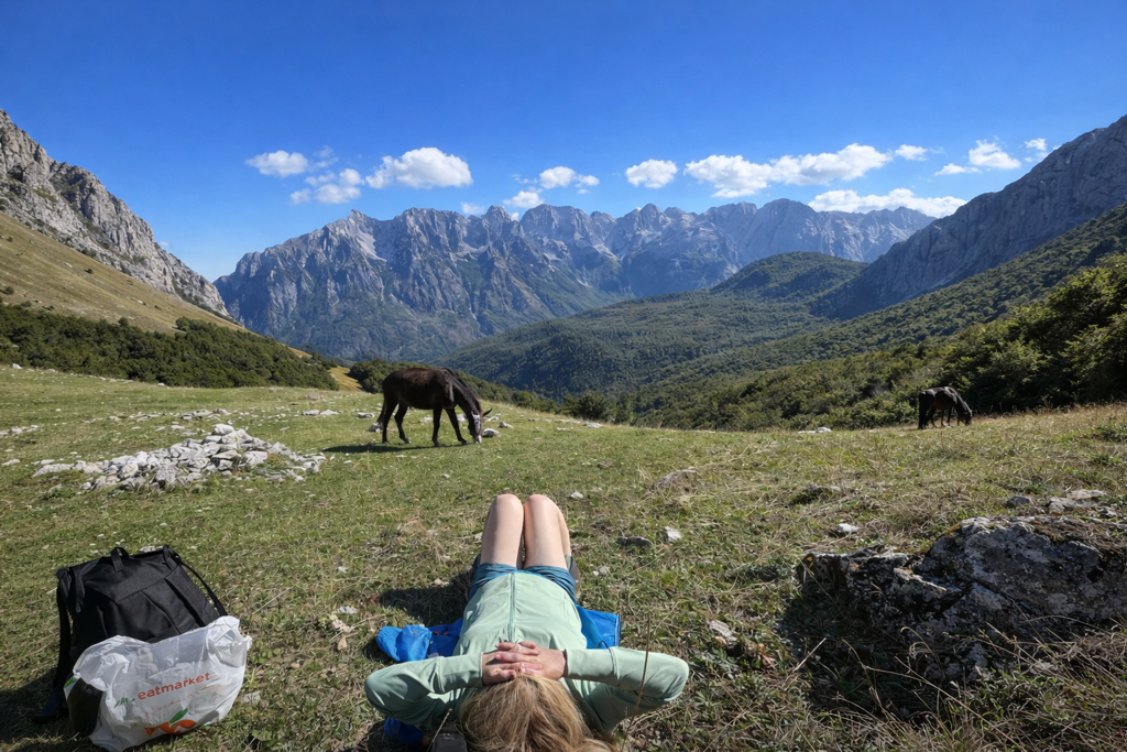 Albanie, Balkan wandelreis