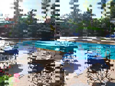 L'Arganier d'Or zwembad en terras