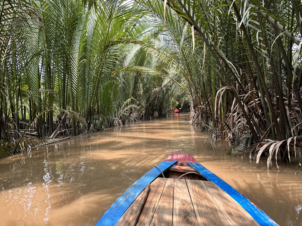 Rijstveld in Vietnam