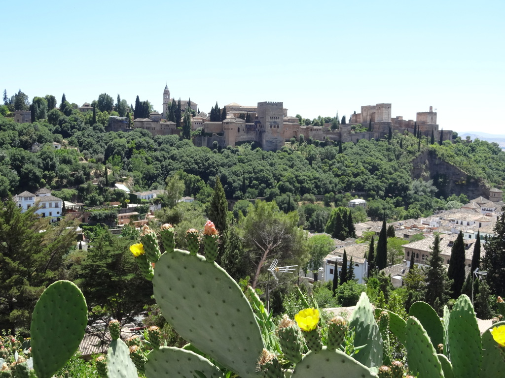 Uitzicht op Alhambra