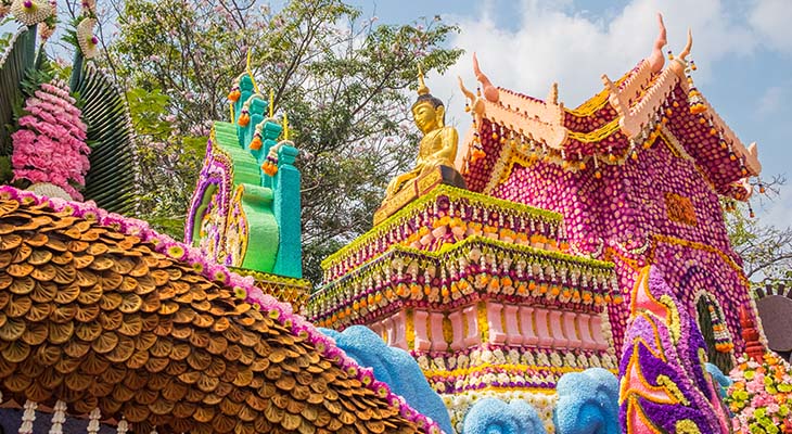 Bloemenfestival Chiang Mai Bloemenfestival Chiang Mai