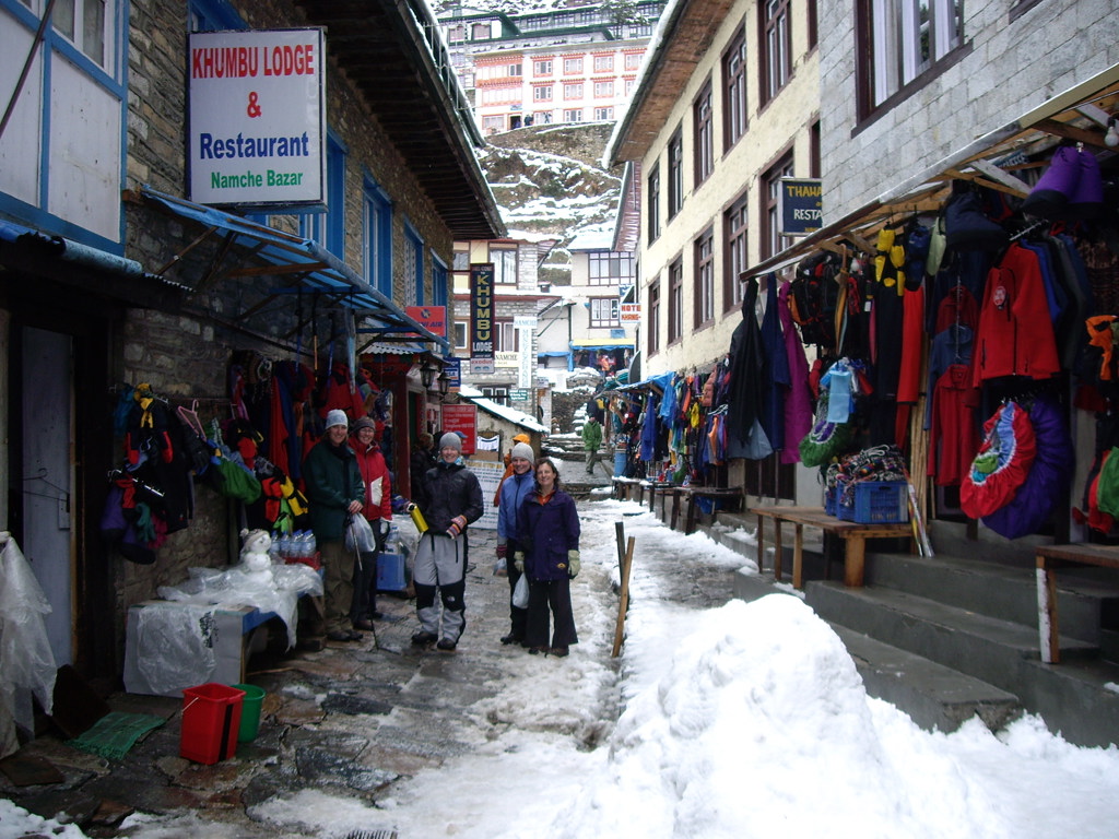 Rondreis Nepal Namche Bazaar