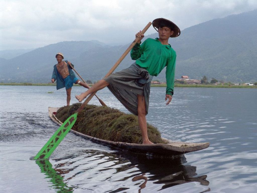Inle meer beenroeier