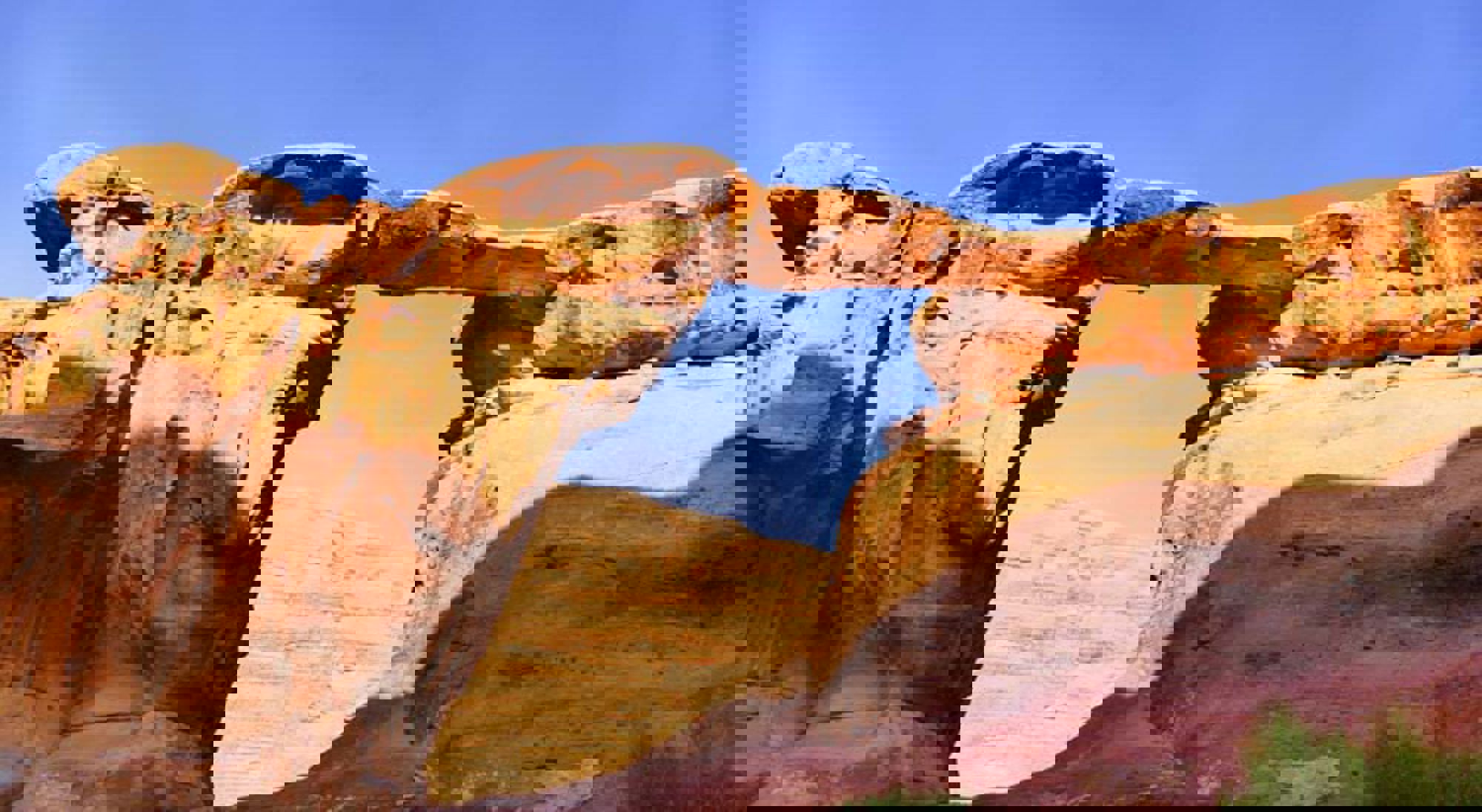 Burdah Rock Bridge Jordanië Burdah Rock Bridge Jordanië