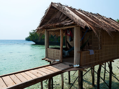 Homestay Kordiris Indonesië hutje