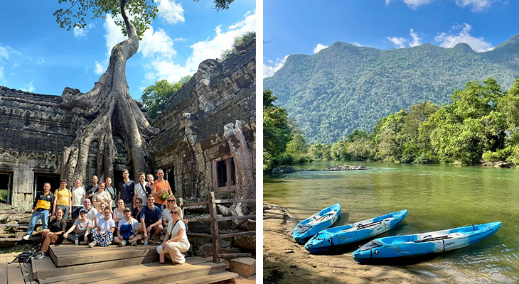 Angkor Wat & Vang Vieng Angkor Wat & Vang Vieng