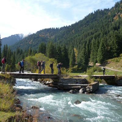 Dagwandeling Karakol Nationaal Park