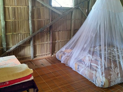 Homestay Kordiris Indonesië bed