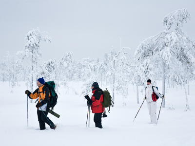 Route Lapland Winter - Kylmäluoma - Day 2