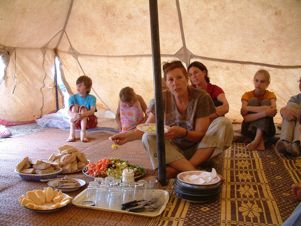 familiereis Marokko lunch