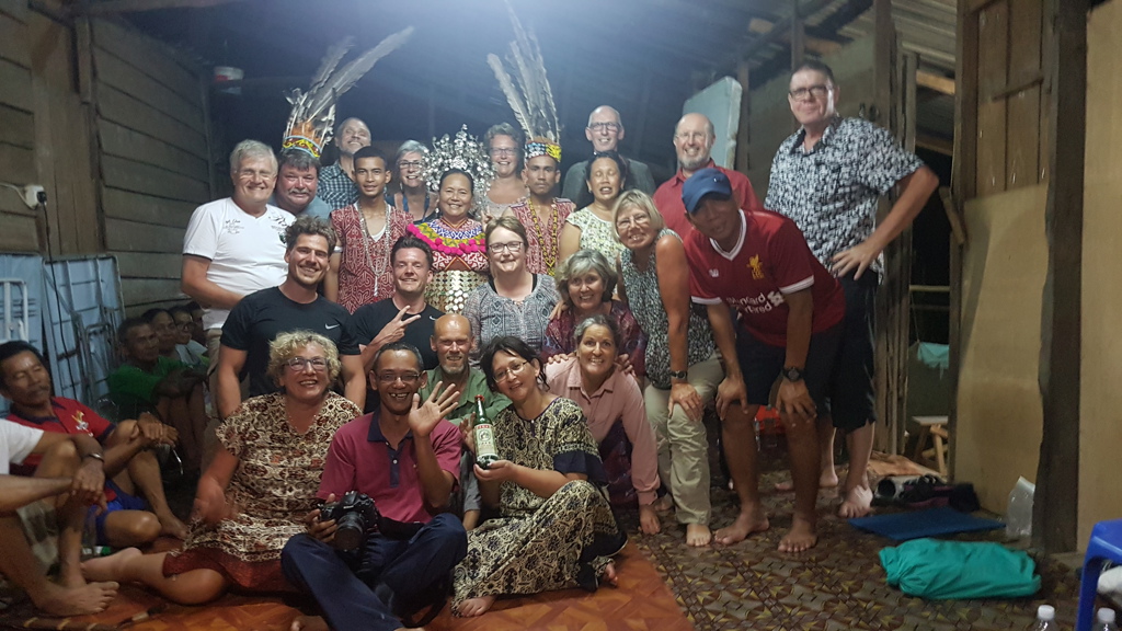 Rondreis Maleisisch Borneo Iban longhouse