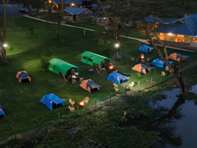Oloiden Flamingo Campsite Naivasha Kenia