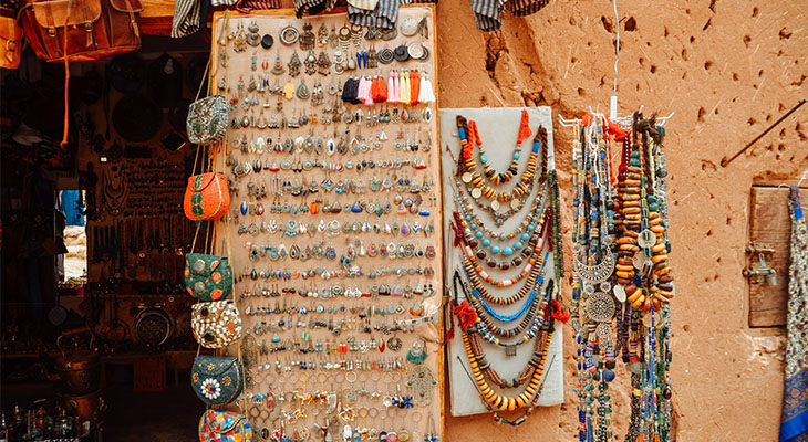 Boetiekje in Aït-Ben-Haddou Boetiekje in Aït-Ben-Haddou