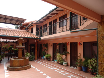 Hostal Juanita binnenplaats