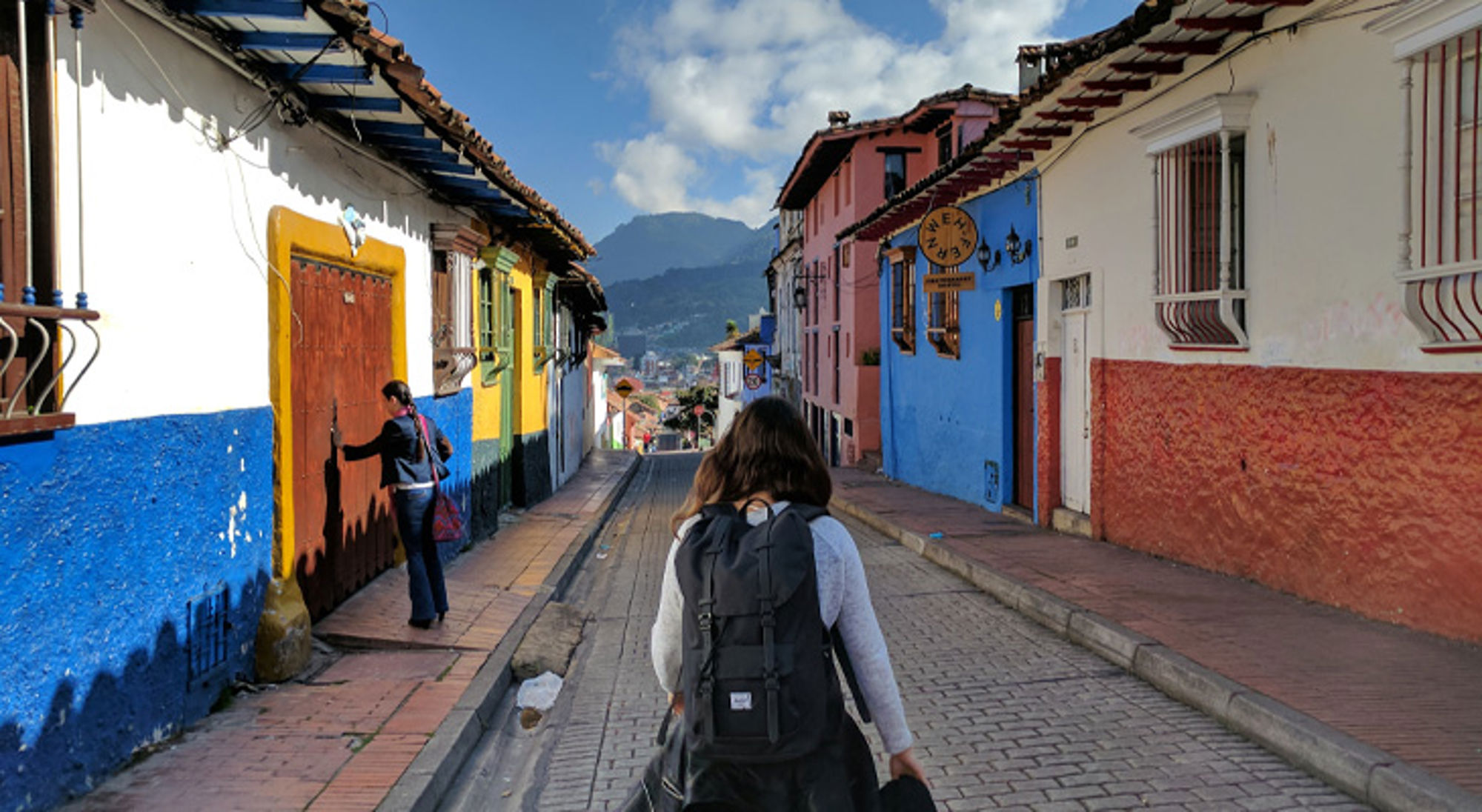 Kleurrijke huizen La Candelaria Kleurrijke huizen La Candelaria