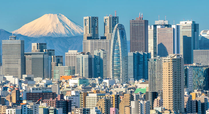 Tokyo skyline Tokyo skyline