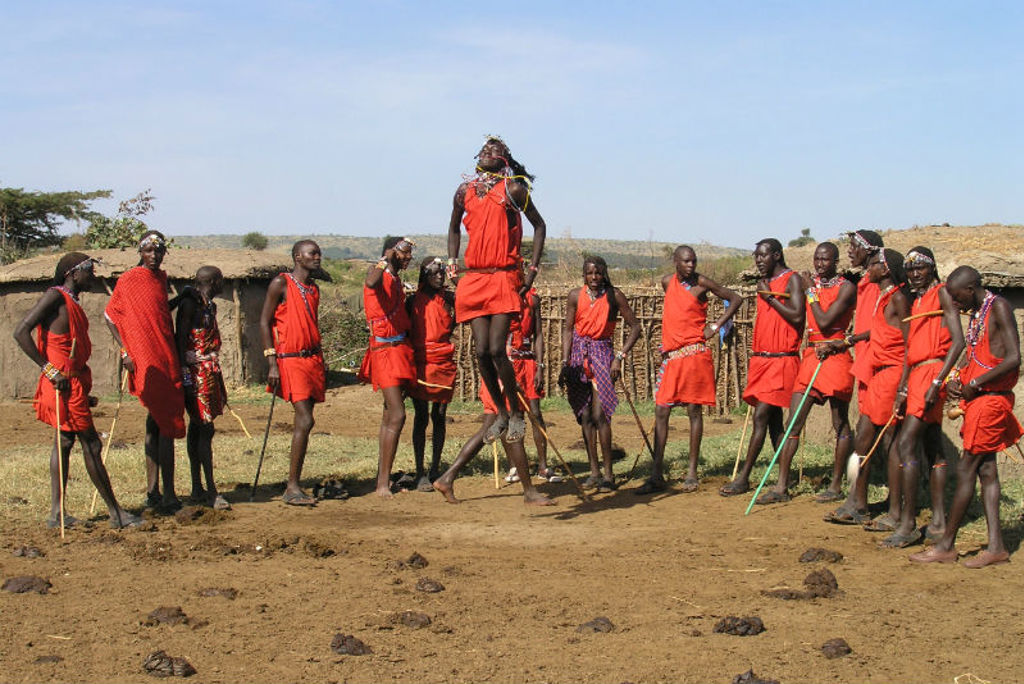 familiereis Kenia masai