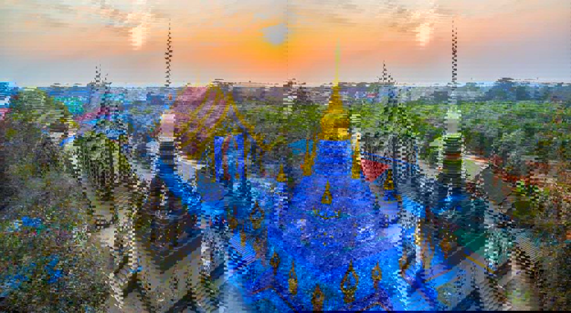 Blue Temple of Wat Rong Sua Ten Chiang Rai