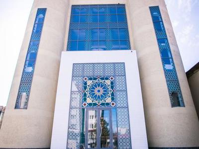 shah palace - buitenkant