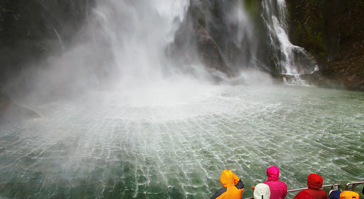 Milford Sounds in Nieuw-Zeeland Milford Sounds in Nieuw-Zeeland