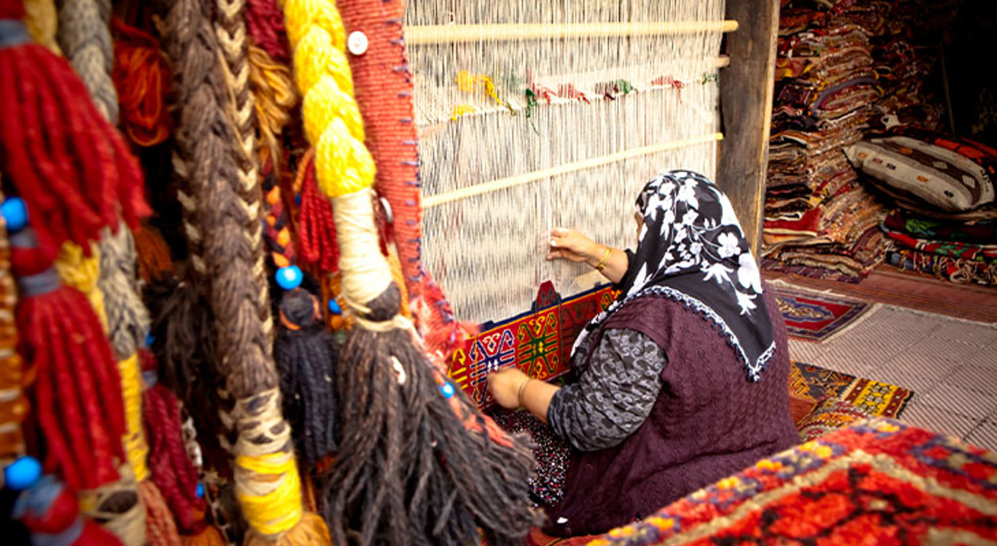 Turks handweefgetouw