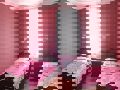 Familiehotel Rusiko's slaapkamer