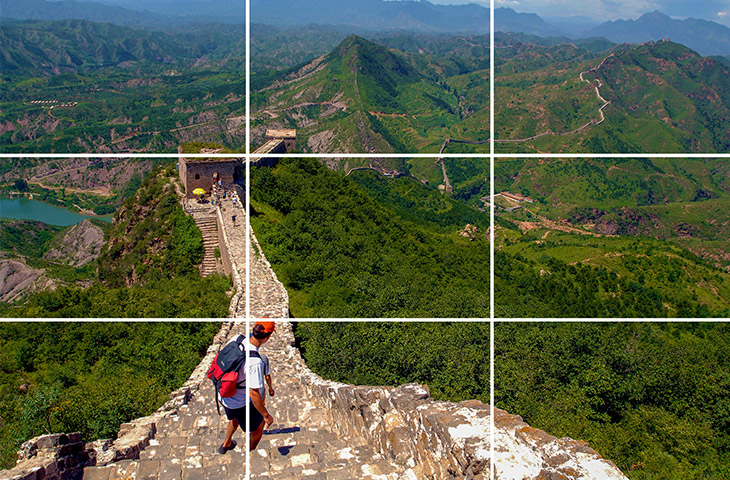 Fotografietips voor kinderen - regel van derden