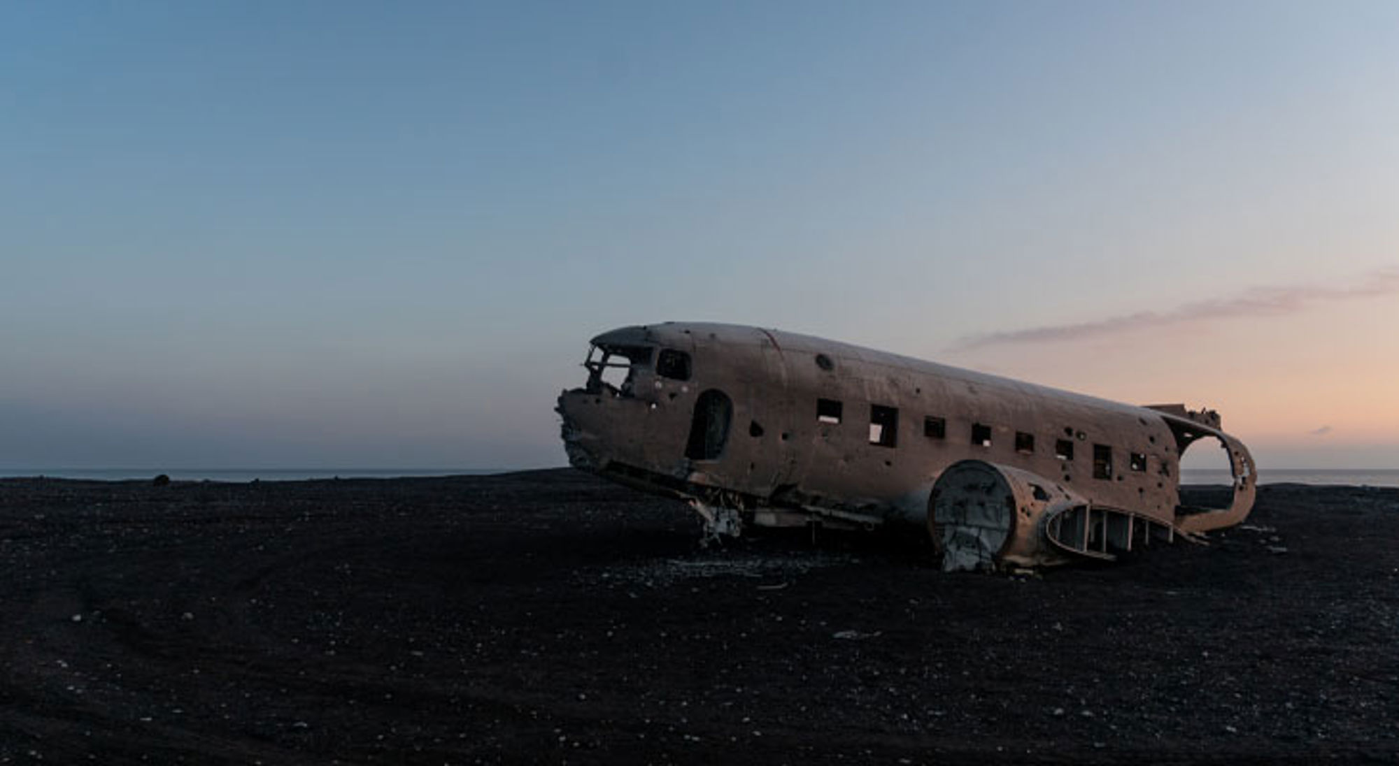 Vliegtuigwrak IJsland