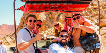 22-35ers reis Jordanië