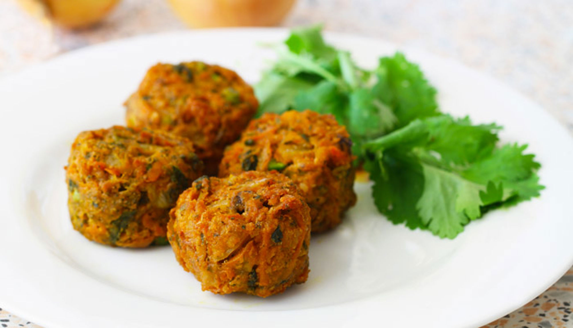 groente pakora gerecht uit india