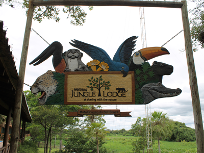 Pantanal Jungle Lodge ingang