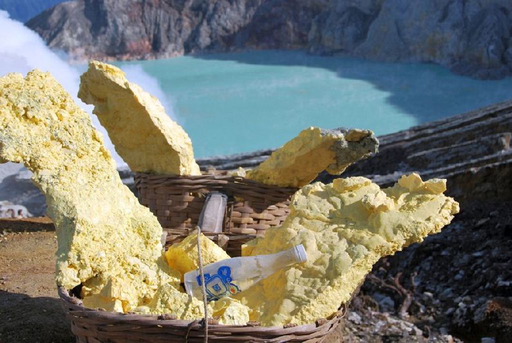 Ijen vulkaan Indonesië
