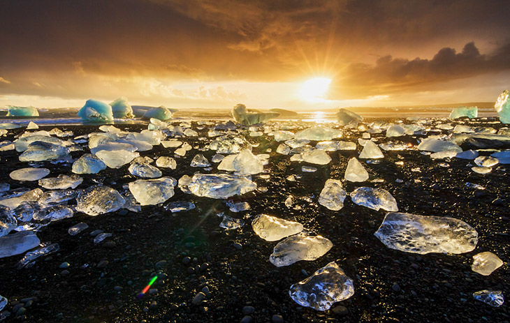 IJsland in de winter IJsland in de winter
