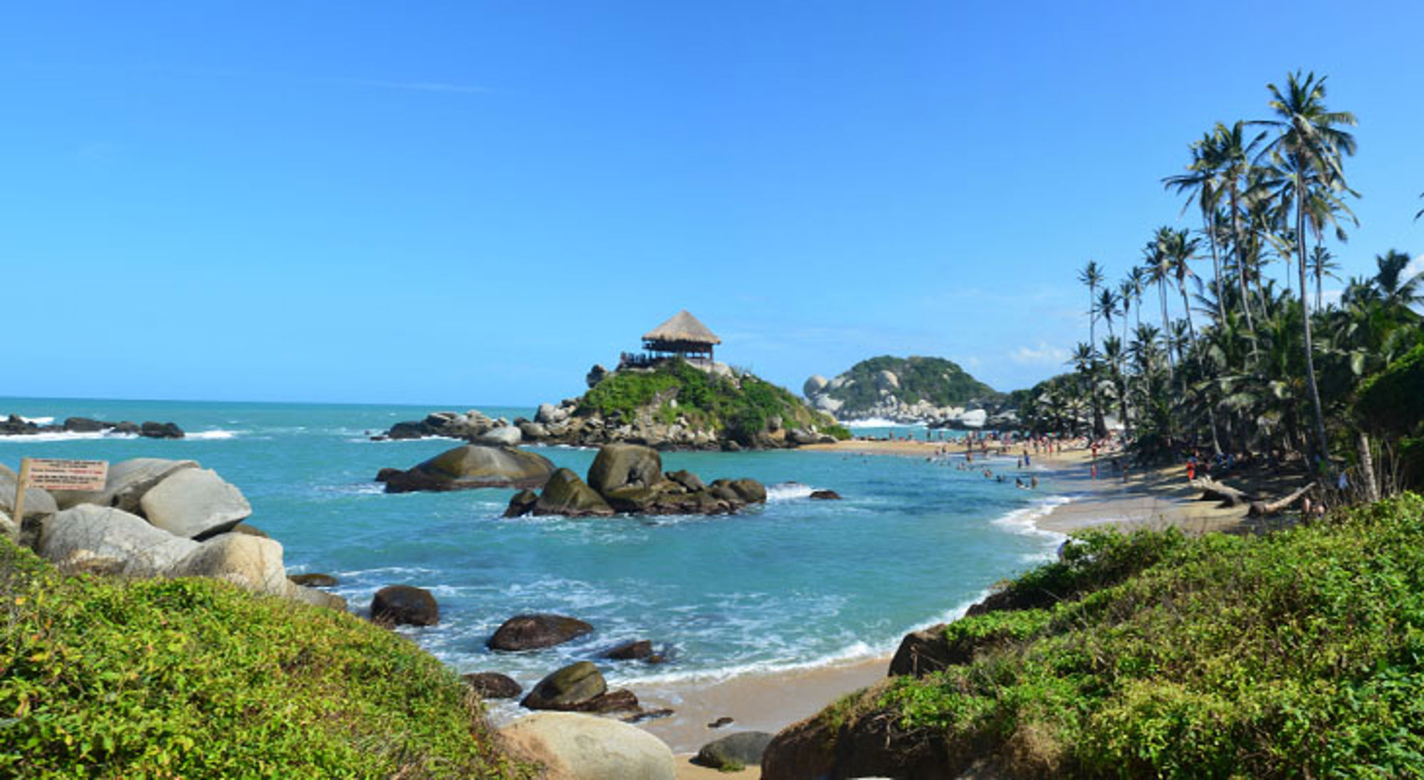 Strand Tayrona Nationaal Park