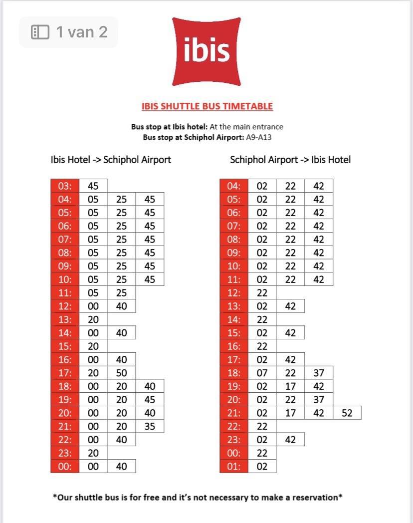 Shuttlebus-Ibis-schema