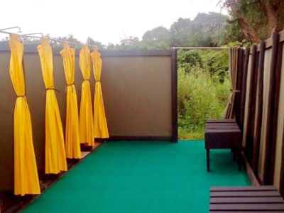 Suni Garden Lake Resort Indonesië badkamer