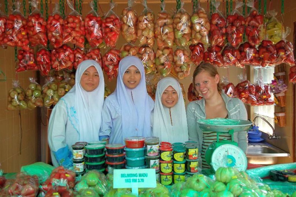 Samen met de lokale bevolking