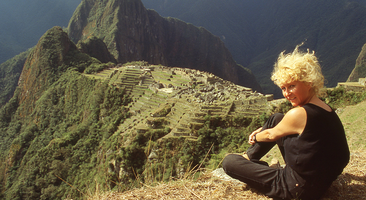 Mieke in Peru