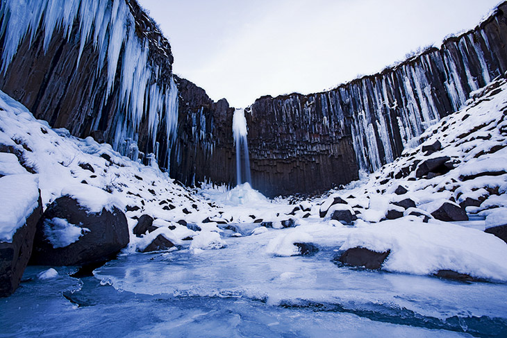 Waterval in Ijsland Waterval in Ijsland