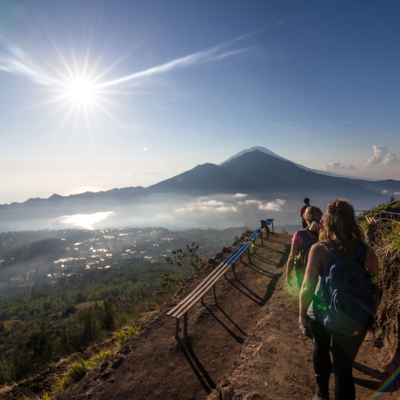 Beklimming Mount Batur