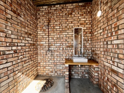 Daureb Isib - Uis - Namibie - badkamer