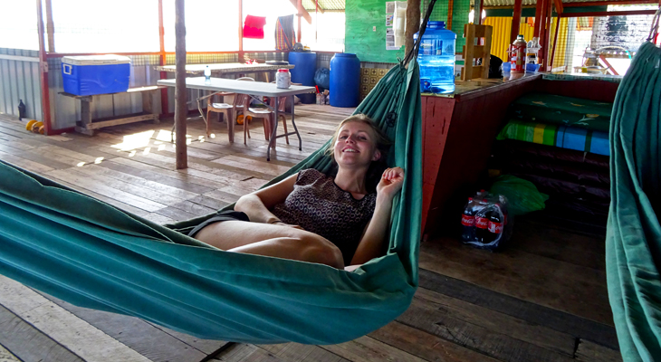 chillen in een hangmat chillen in een hangmat