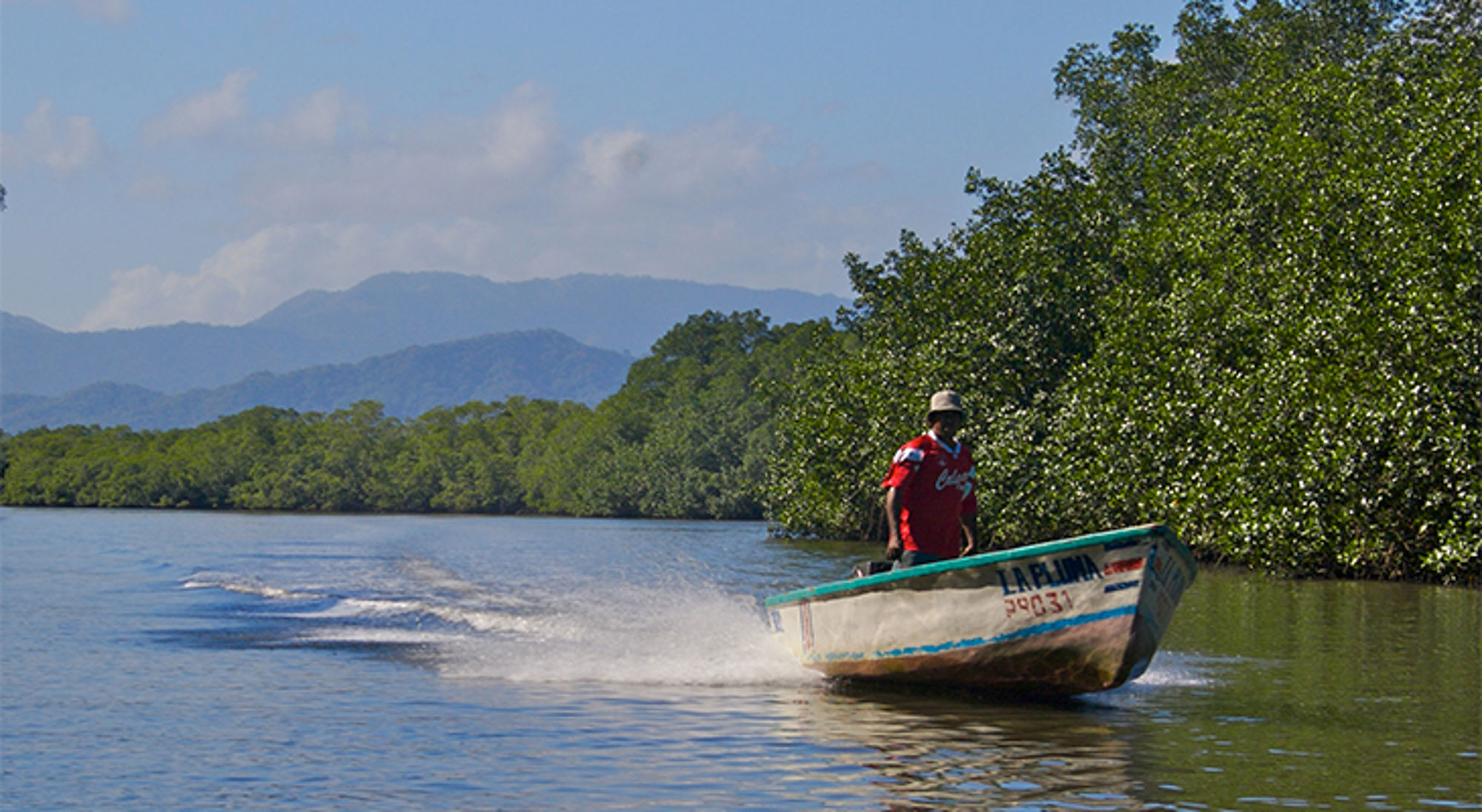 Bootje in Nicoya, Costa Rica