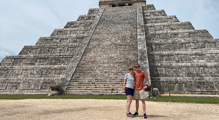 Jasper en Marianne in Mexico Jasper en Marianne in Mexico
