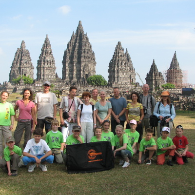 familiereis Indonesië prambanan