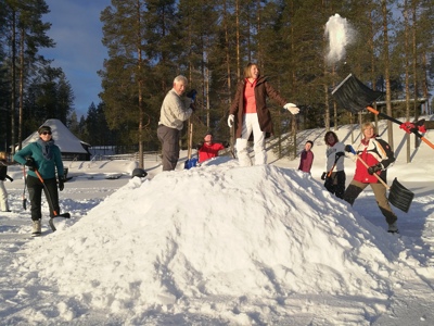 Vertrek op 20 februari 2022. Route Finland, 8 dagen (OUD) - Day 2