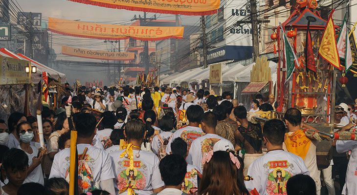 Vegetarisch festival in Phuket Vegetarisch festival in Phuket