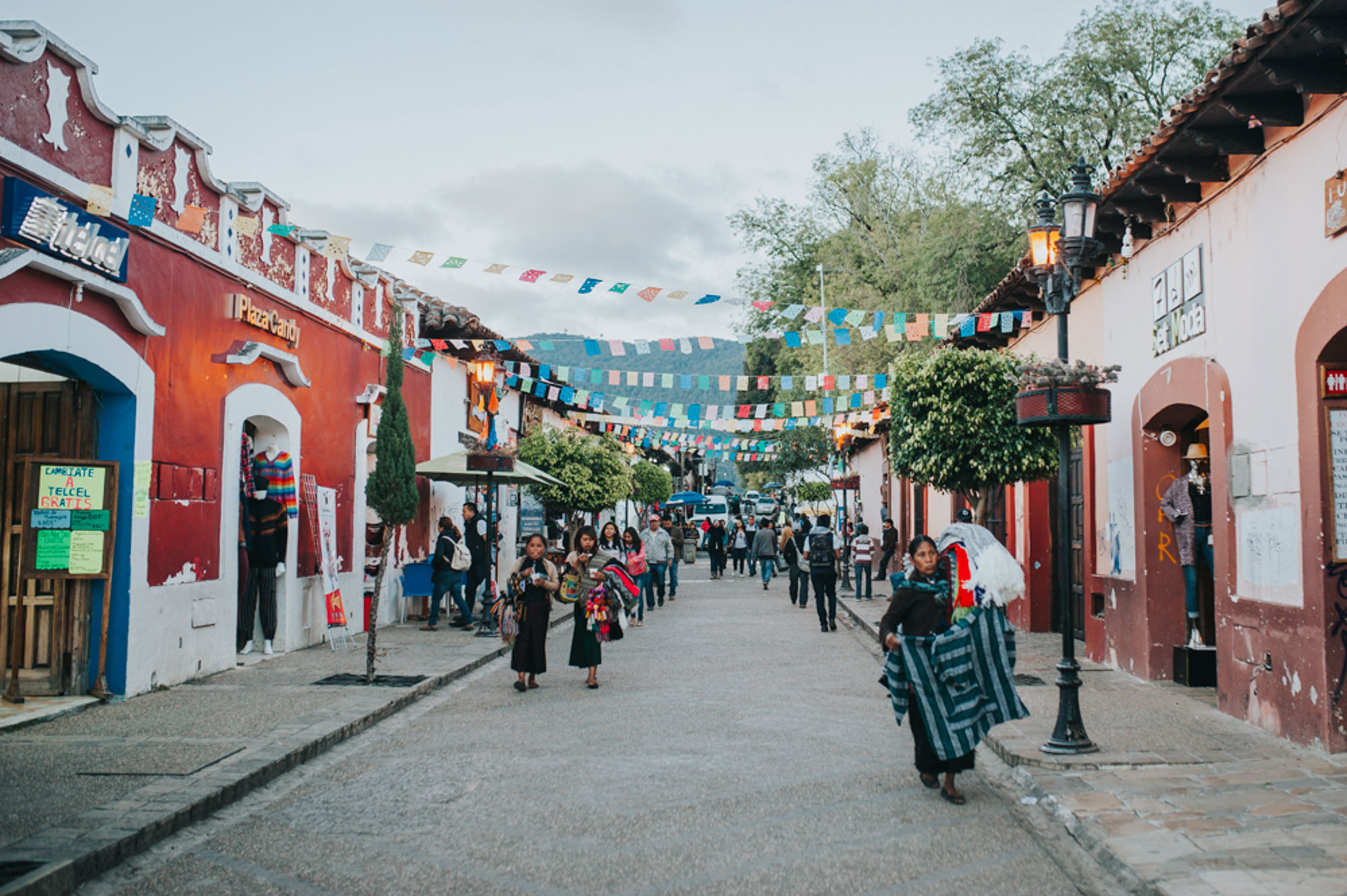 straat in san cristobal straat in san cristobal